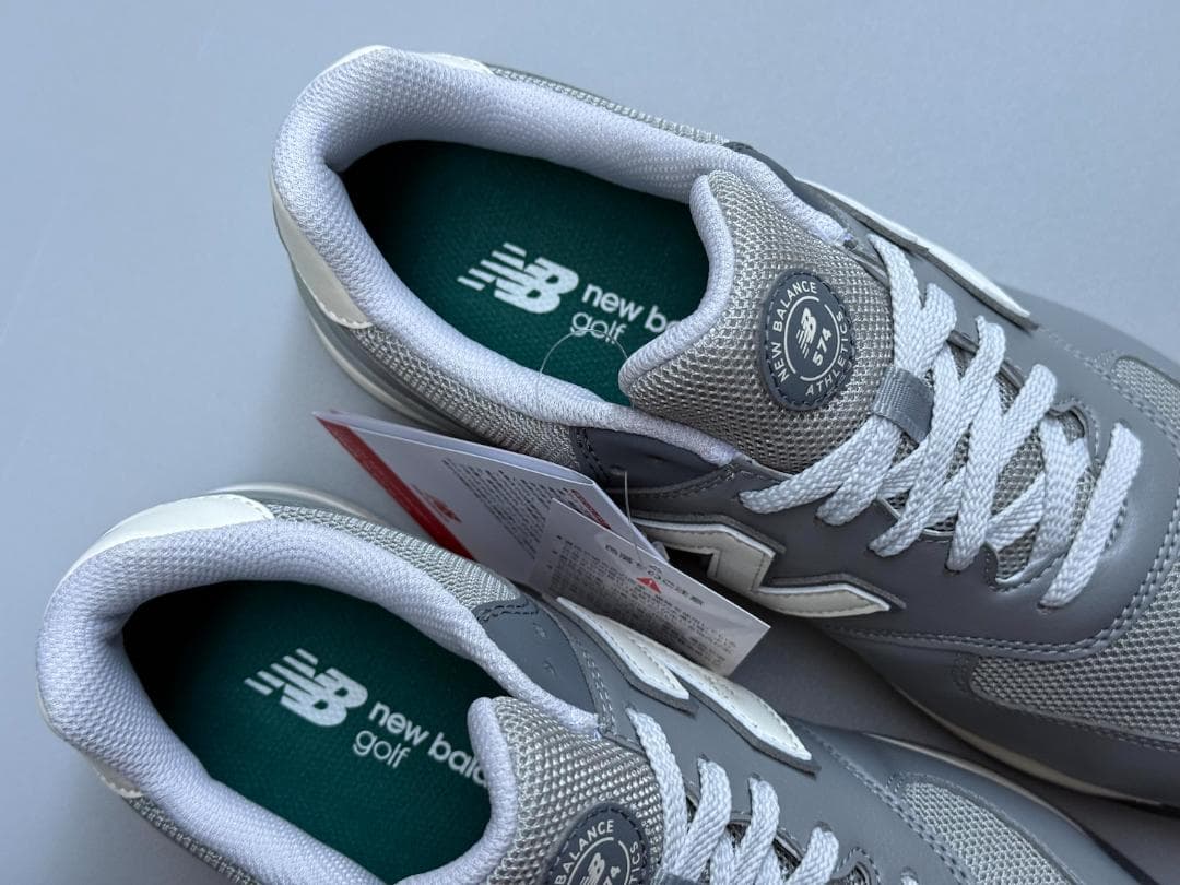 新品 24.5cm ニューバランス ゴルフシューズ UGS574C3 GRAY