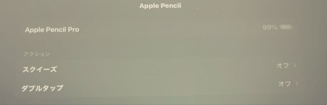 アップル Apple Pencil Pro 本体のみ