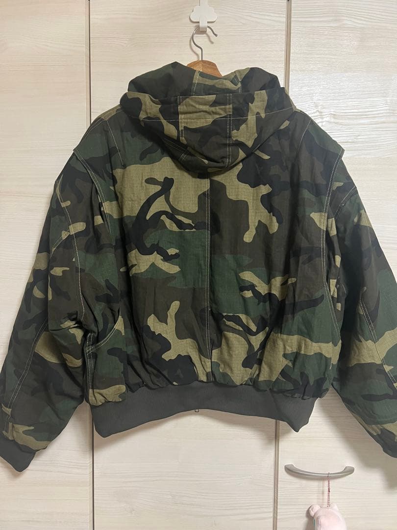 迷彩オーバーサイズミリタリージャケット【新品未使用】