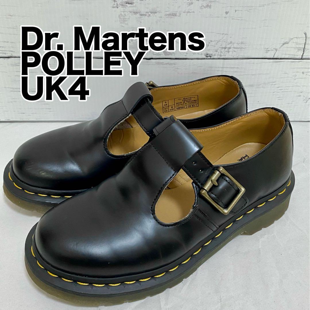 【値下げしました】Dr. Martens POLLEY UK4 ブラック