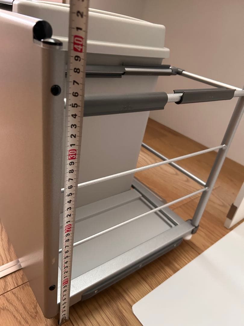 新品　クリナップ　ダストワゴン　リサイクルゴミワゴン　スライド　ゴミ箱3個セット