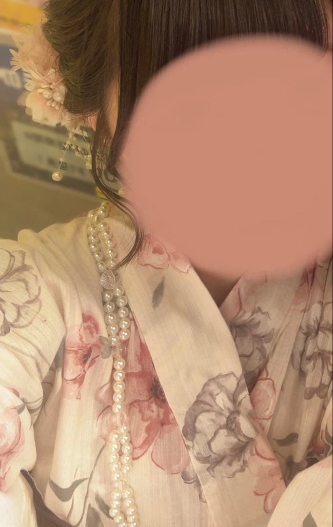 Dita 浴衣 5点セット ピンク