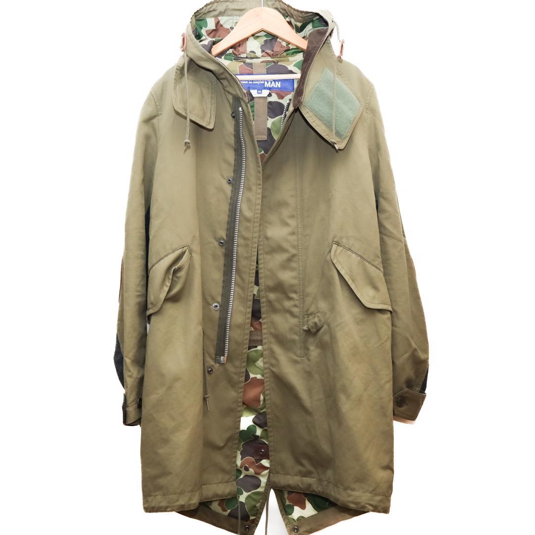 【美品】2010AW ジュンヤワタナベ モッズコート XS ギャルソン