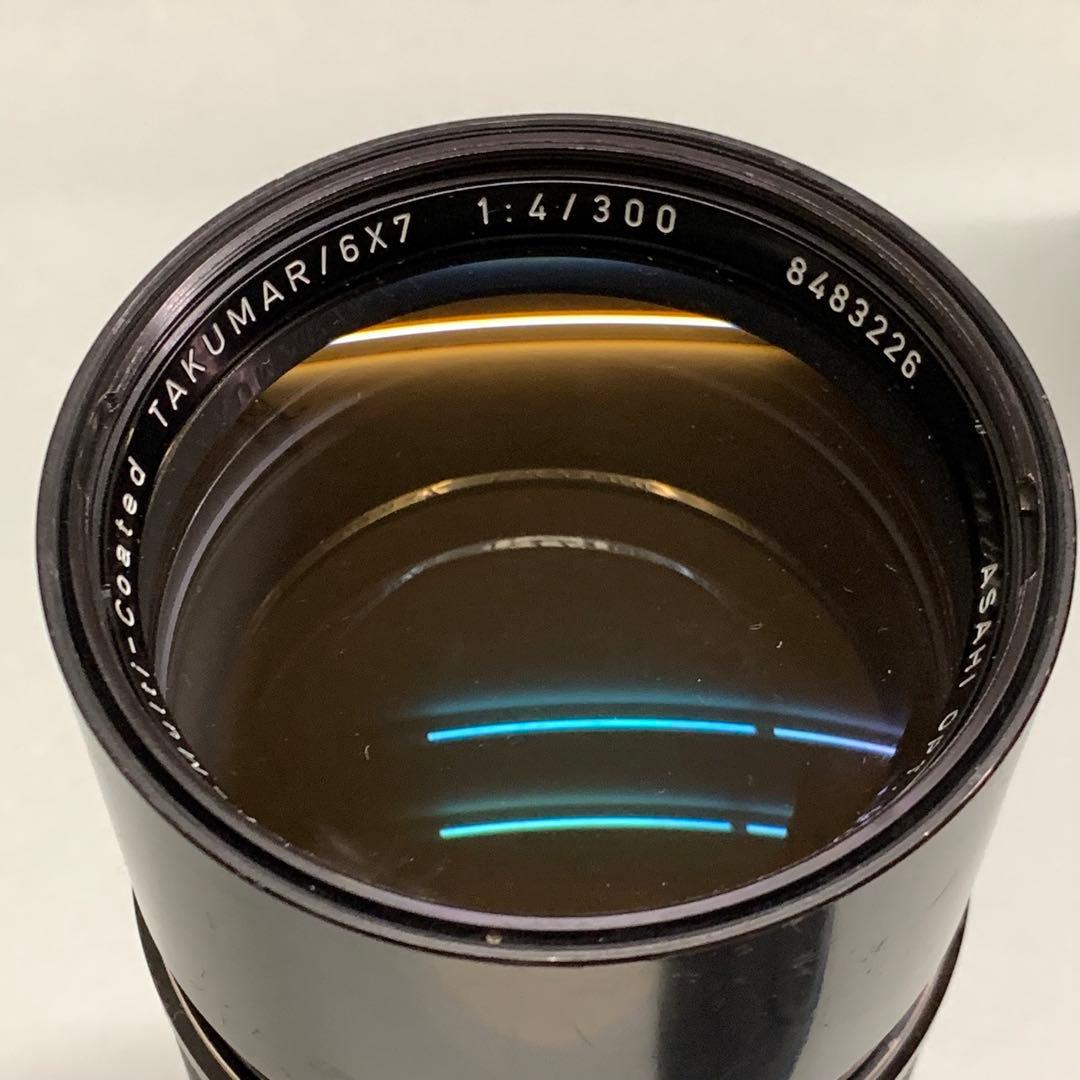 PENTAX 67本体、レンズ３本、接写リング、Kアダプタほかセット格安出品