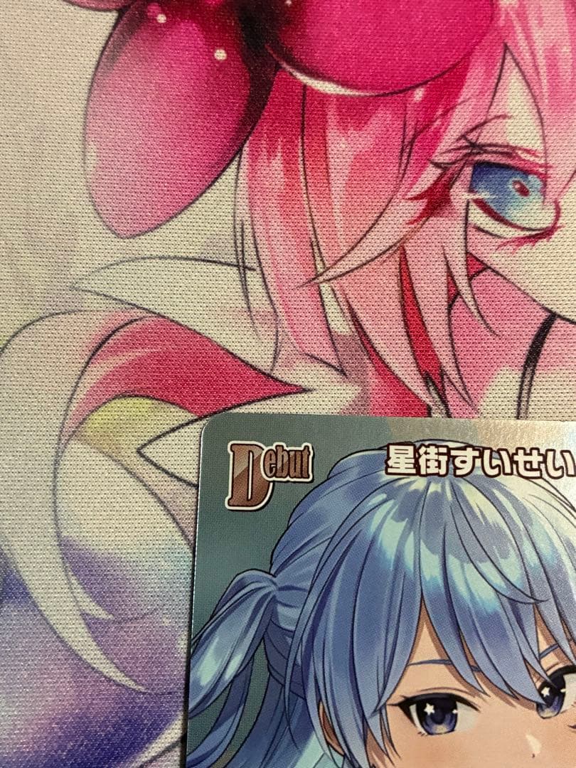 ホロライブカード 星街すいせい　Dubut プロモカード