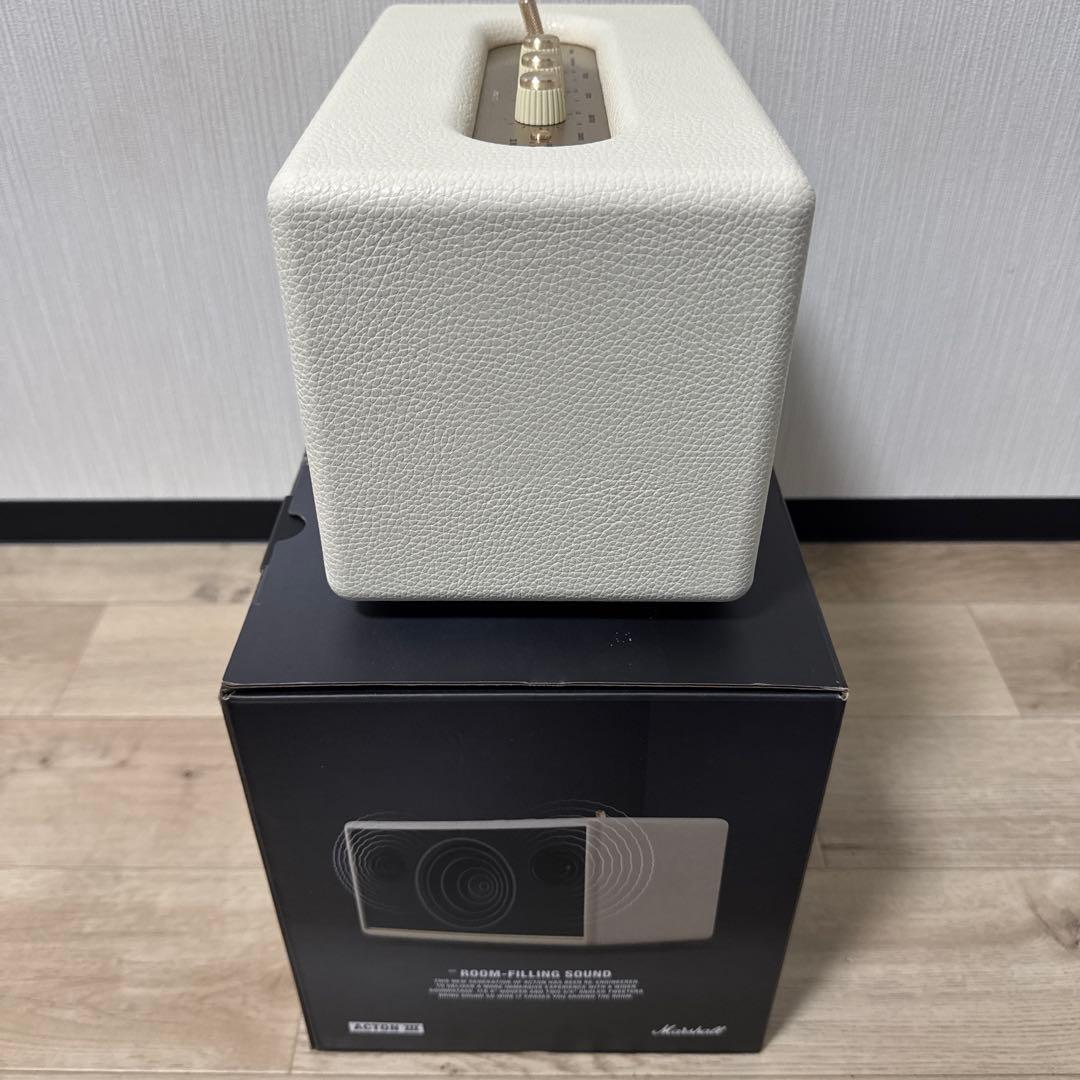 Marshall Acton 3ワイヤレススピーカー ホワイト