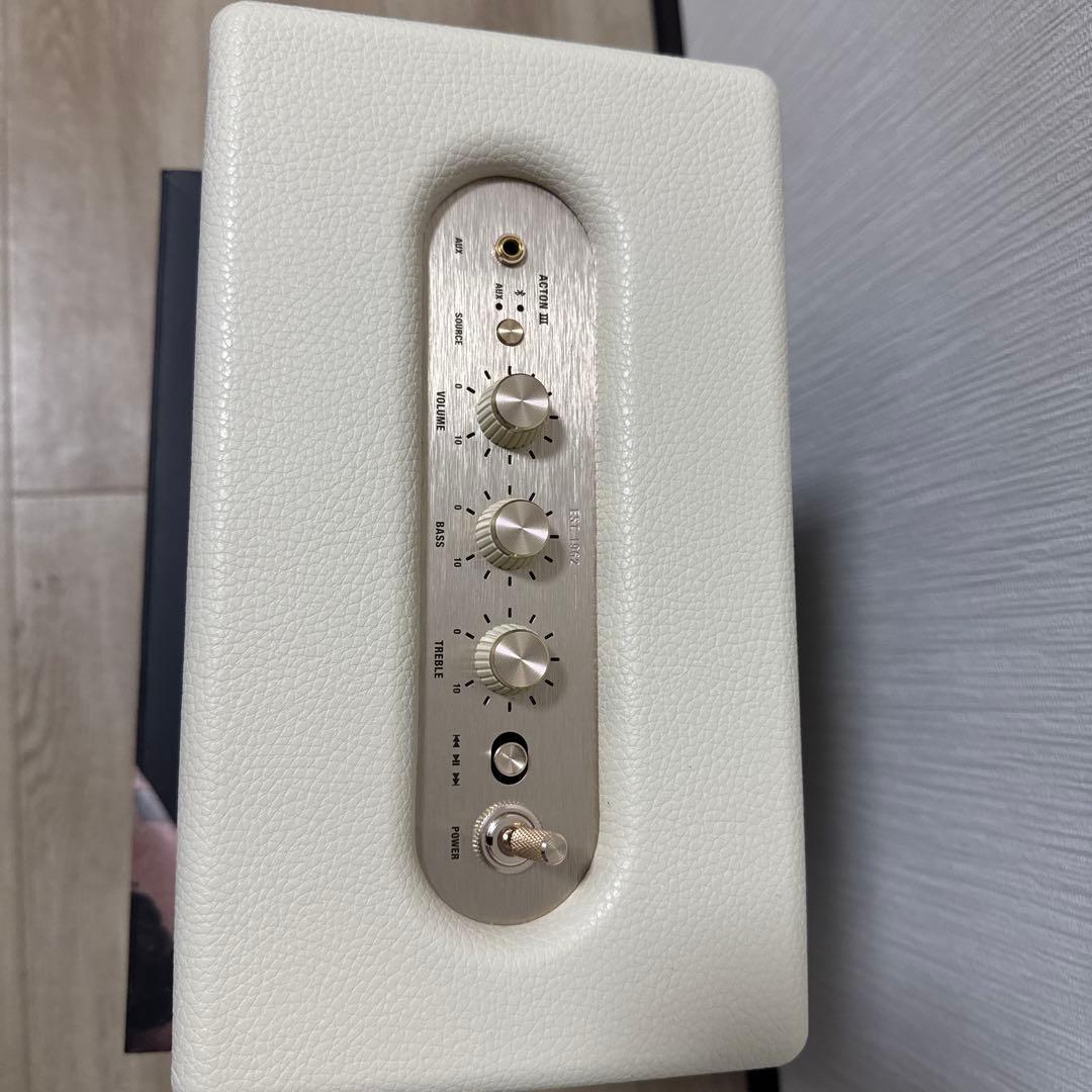 Marshall Acton 3ワイヤレススピーカー ホワイト