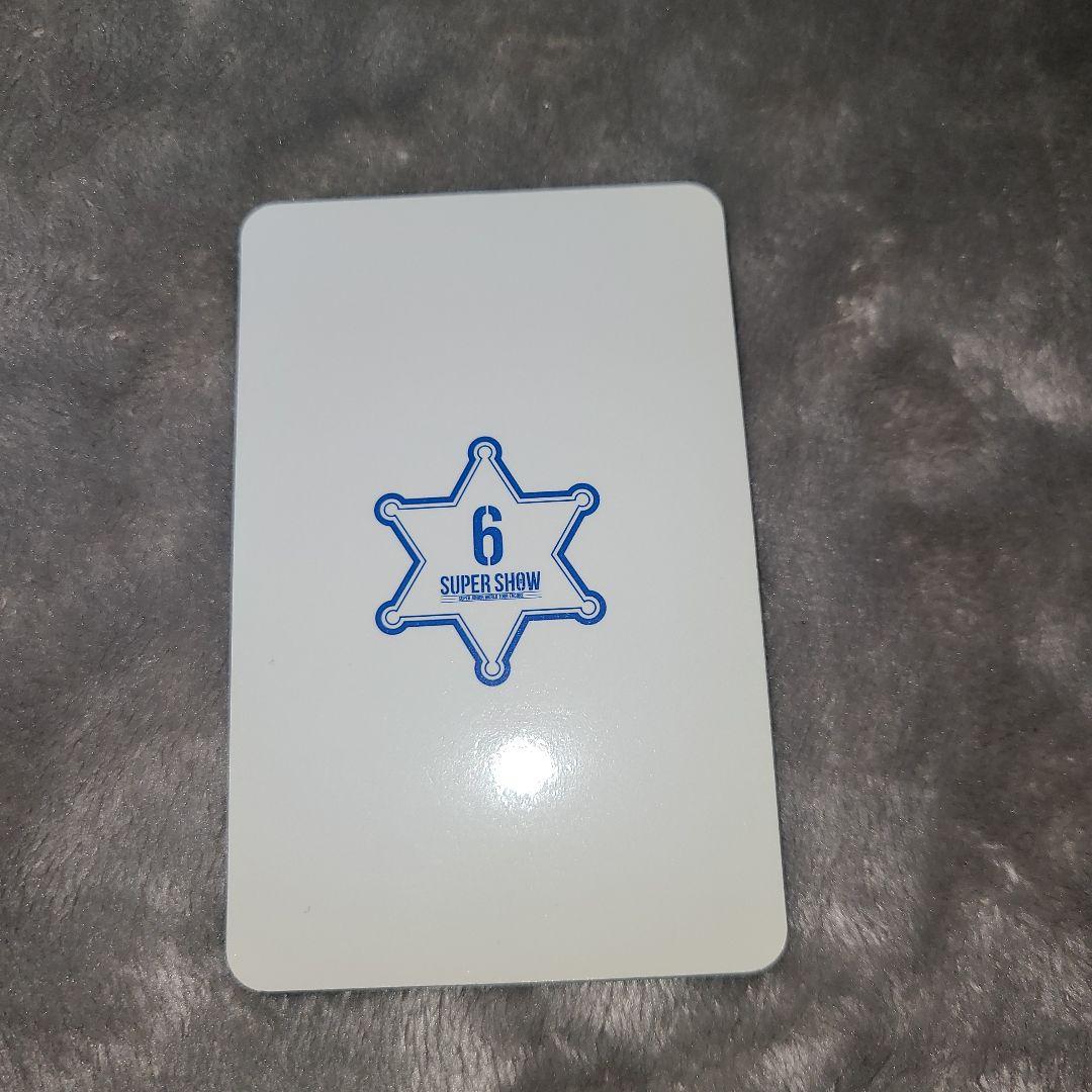 SUPER JUNIOR SUPER SHOW 6 ウニョク トレカ