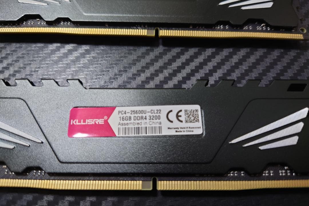 KLLISRE 32GB DDR4 メモリー3200MHz 16GB×2枚 #3