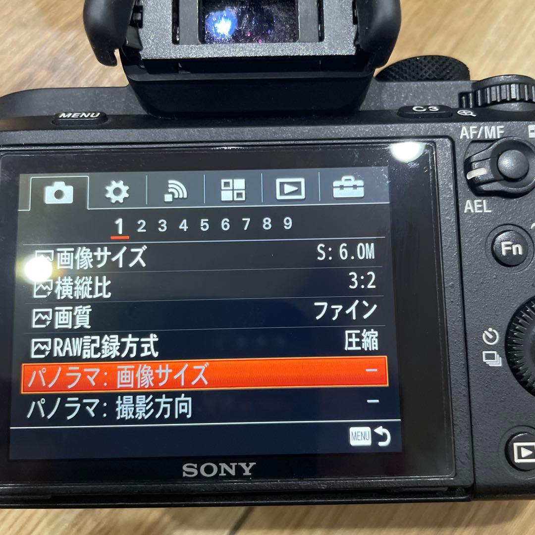 α7II 本体　難あり
