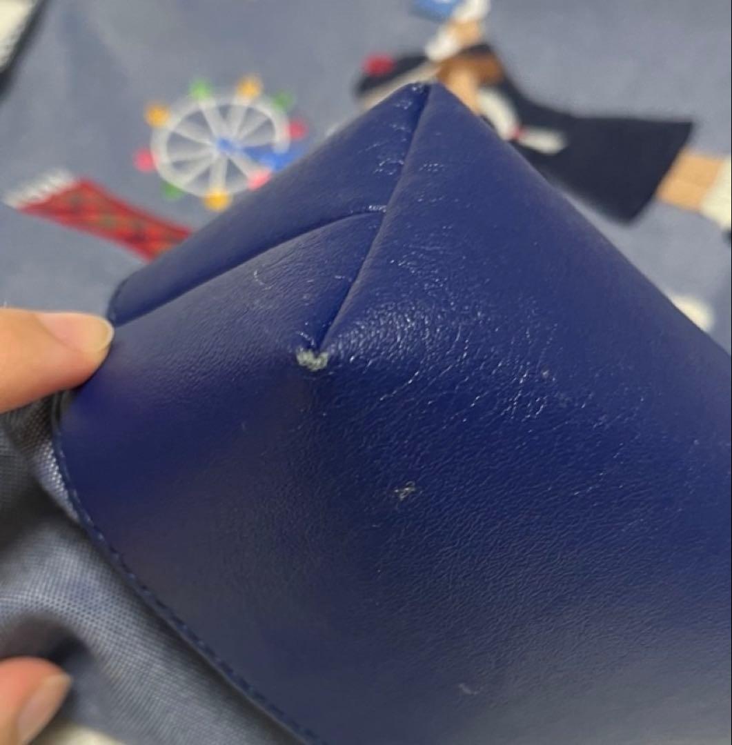 [特別価格]ファミリア 神戸本店1周年記念 限定 マチ付きデニムバッグ