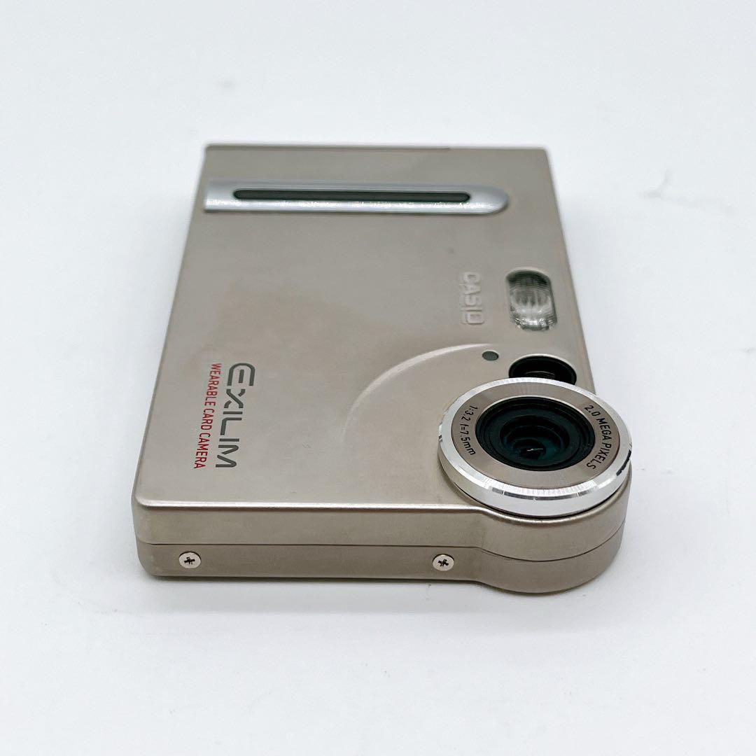 【美品】CASIO EX-S2 オールド コンデジ デジカメ シルバー 箱あり