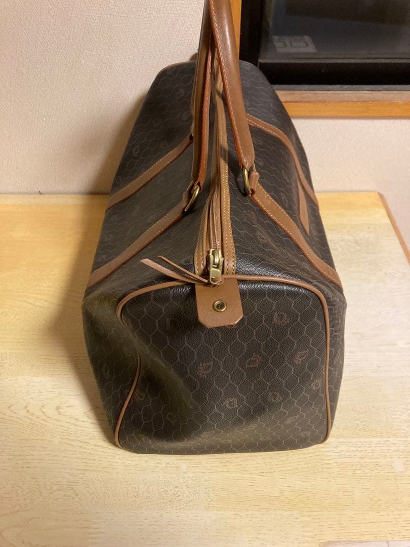 【訳あり】クリスチャンディオール ボストンバッグ ハニカム柄