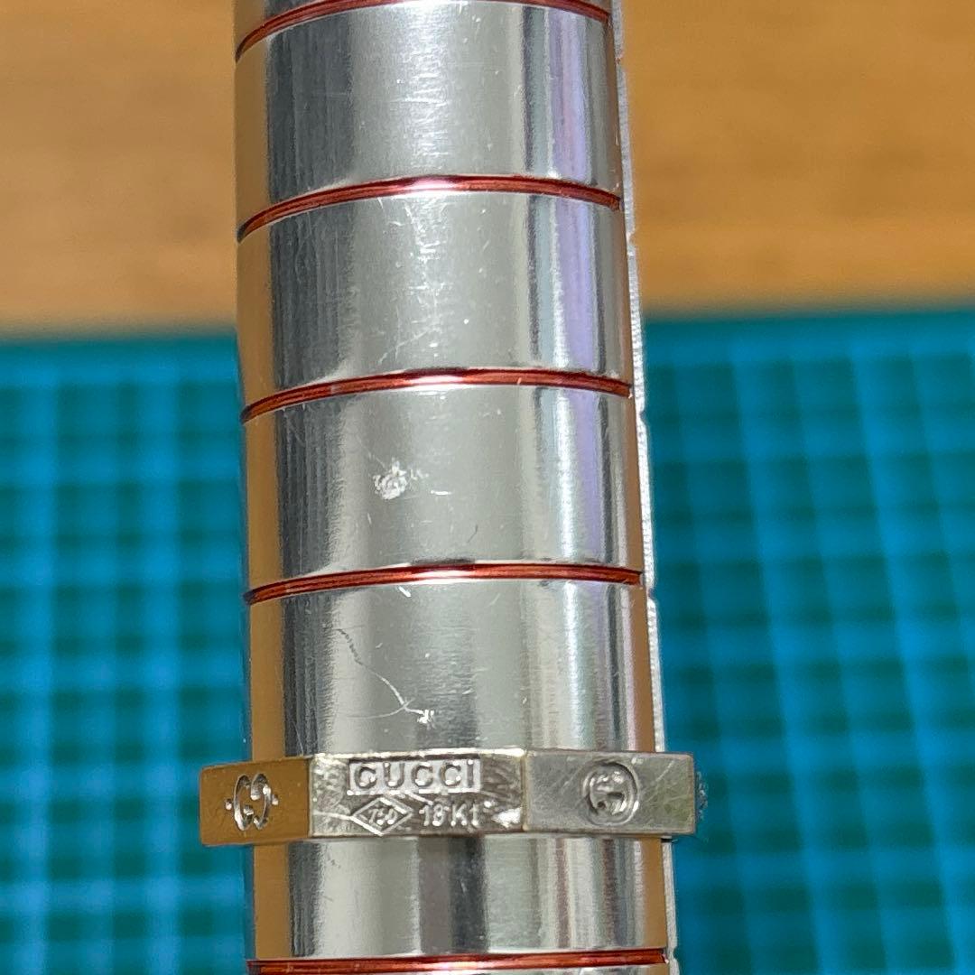 GUCCI グッチ　ロゴリング　サイズ20号