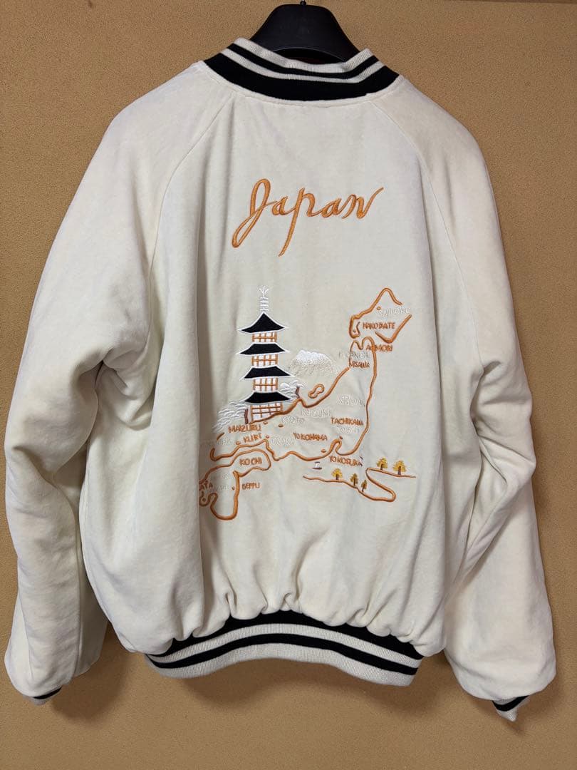 アルファ　リバーシブルスカジャン　未着用タグ付き　Lサイズ