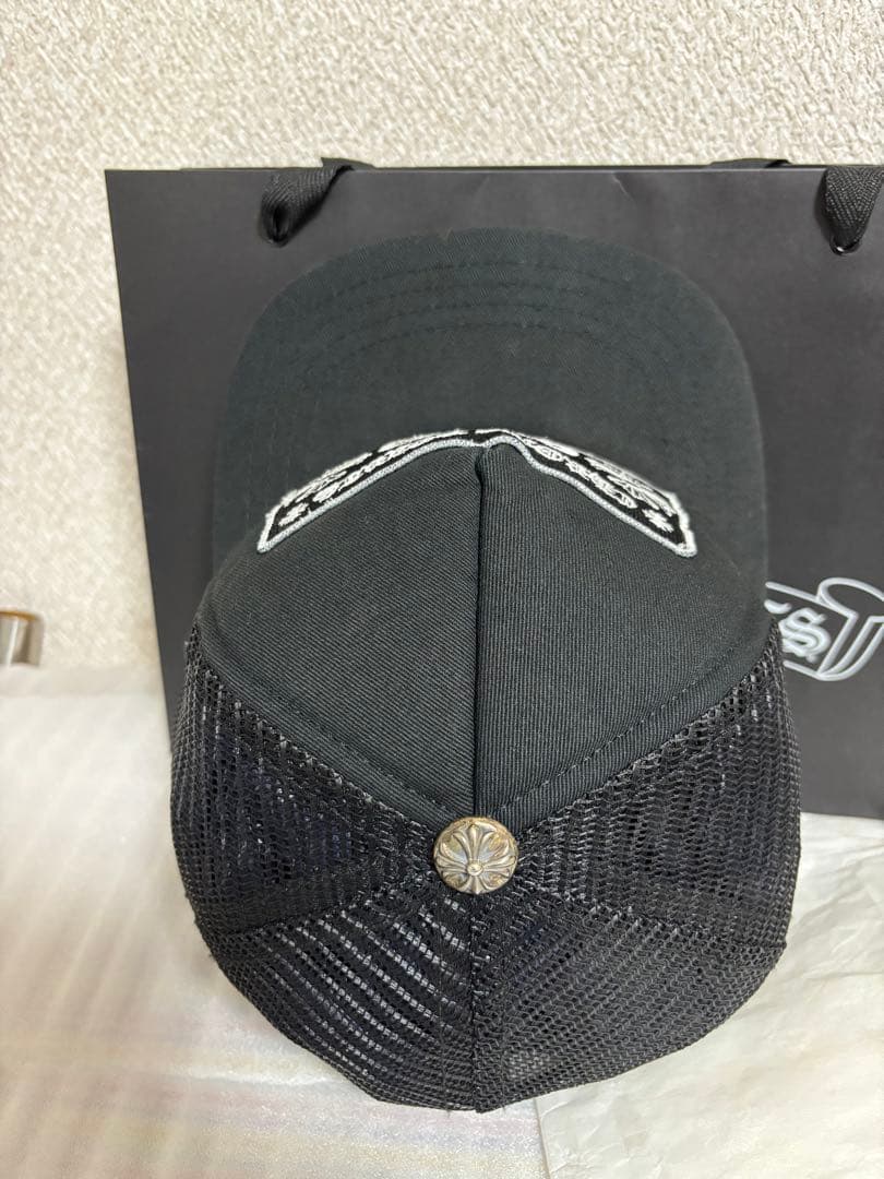 【大人気モデル】クロムハーツキャップ　ブラック　国内正規品