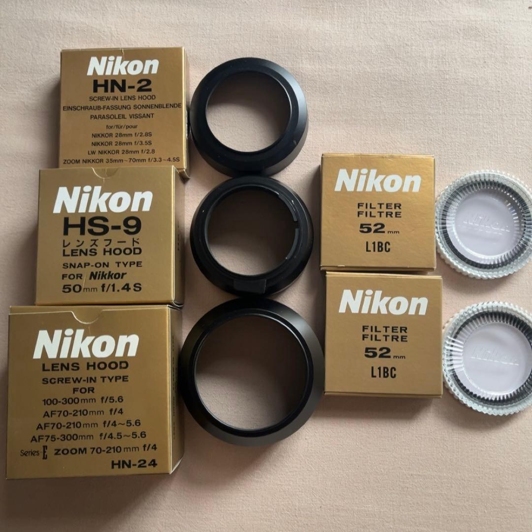 Nikon FM2カメラ & 望遠レンズ他セット