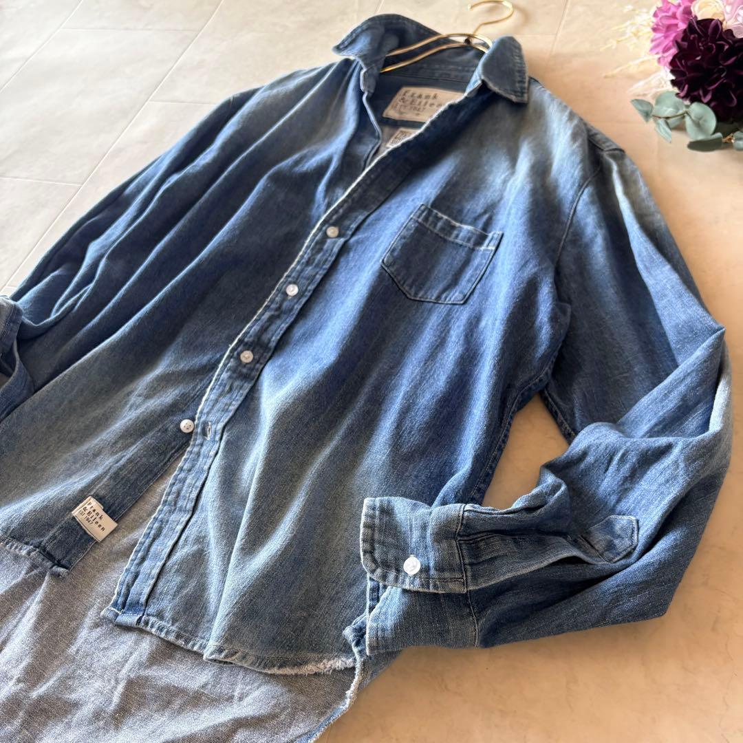 NO.6-131 frank&eileen Ron HermenデニムシャツS