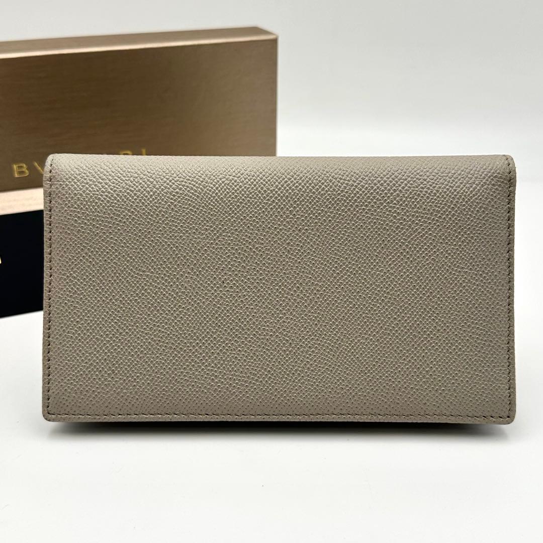 極美品/RFID搭載/近年モデル✨ ブルガリ マン サークル金具 長財布