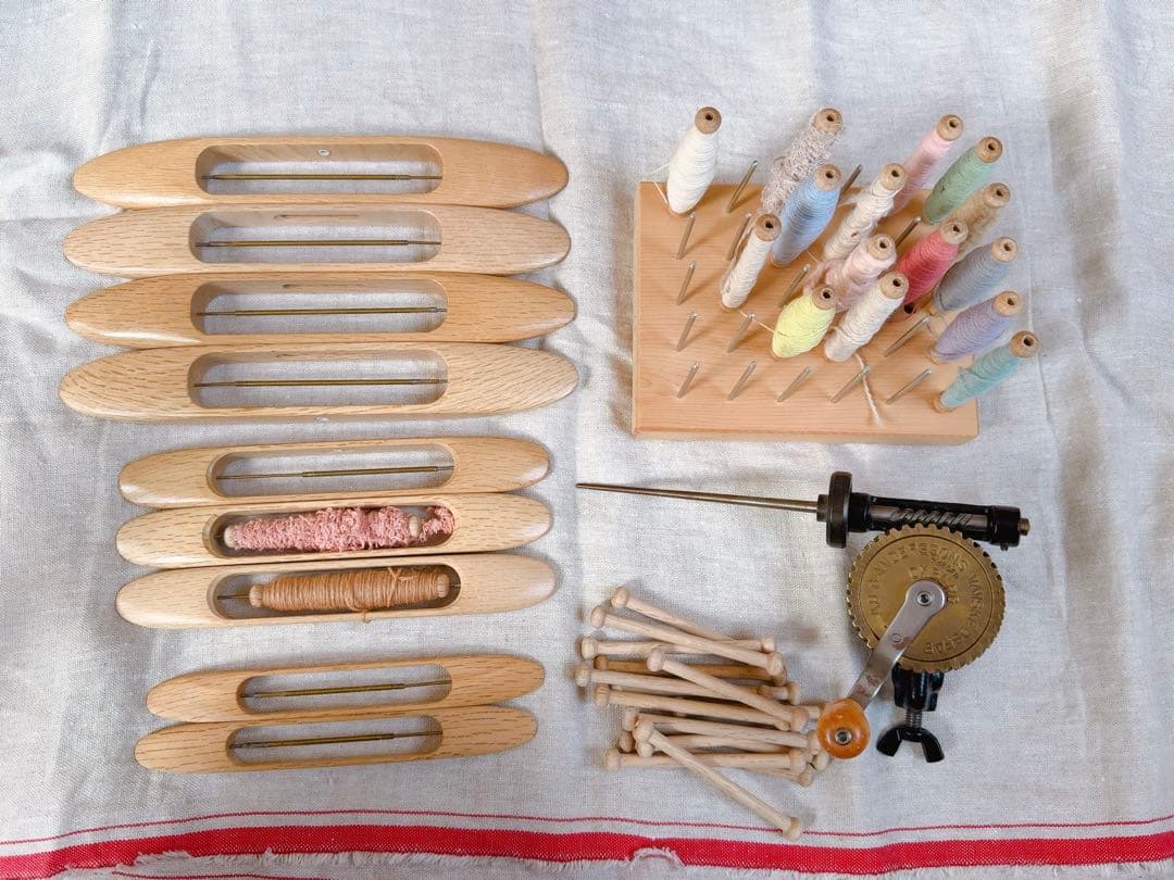 京都老舗の織物用具　本物の道具で織物しませんか？　62,700円相当