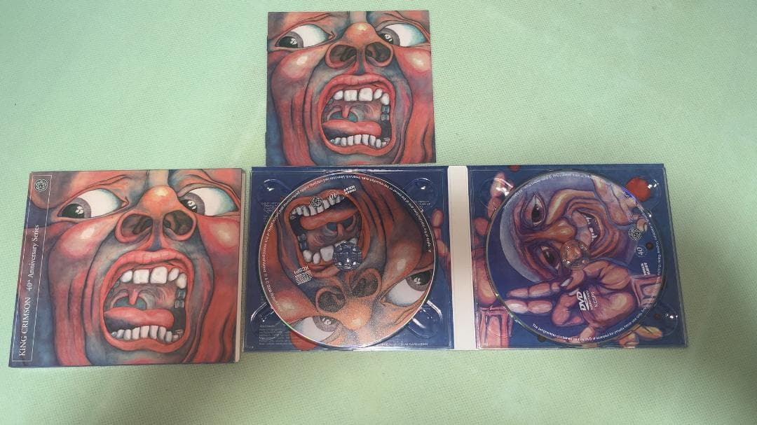 King Crimson キング・クリムゾン 40周年記念盤CD＋DVD 7作