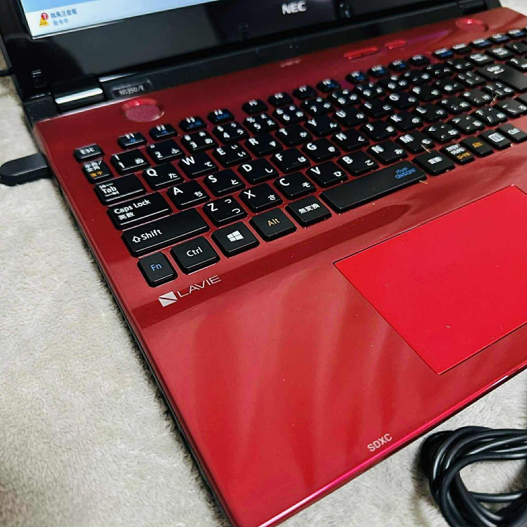 S208 NECノートパソコンWEBカメラSSD高速Windows11オフィス付