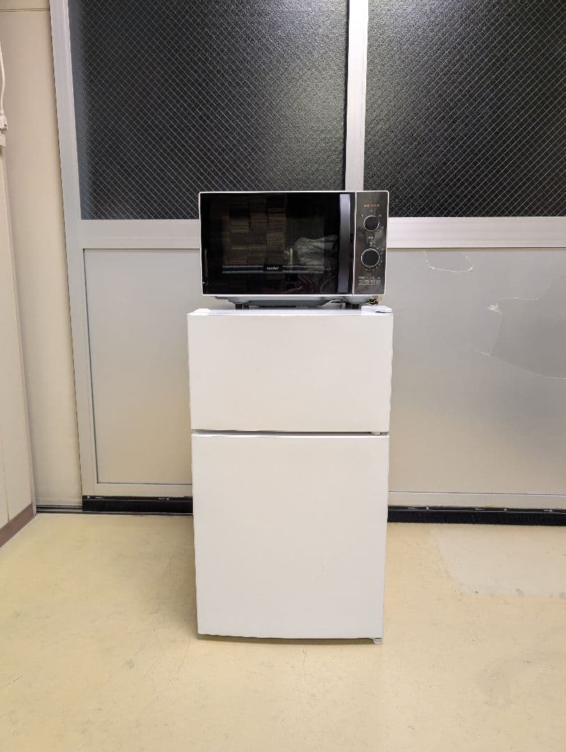 使用歴1年未満/冷蔵庫&電子レンジset※一部地域配送設置無料その他地域相談可
