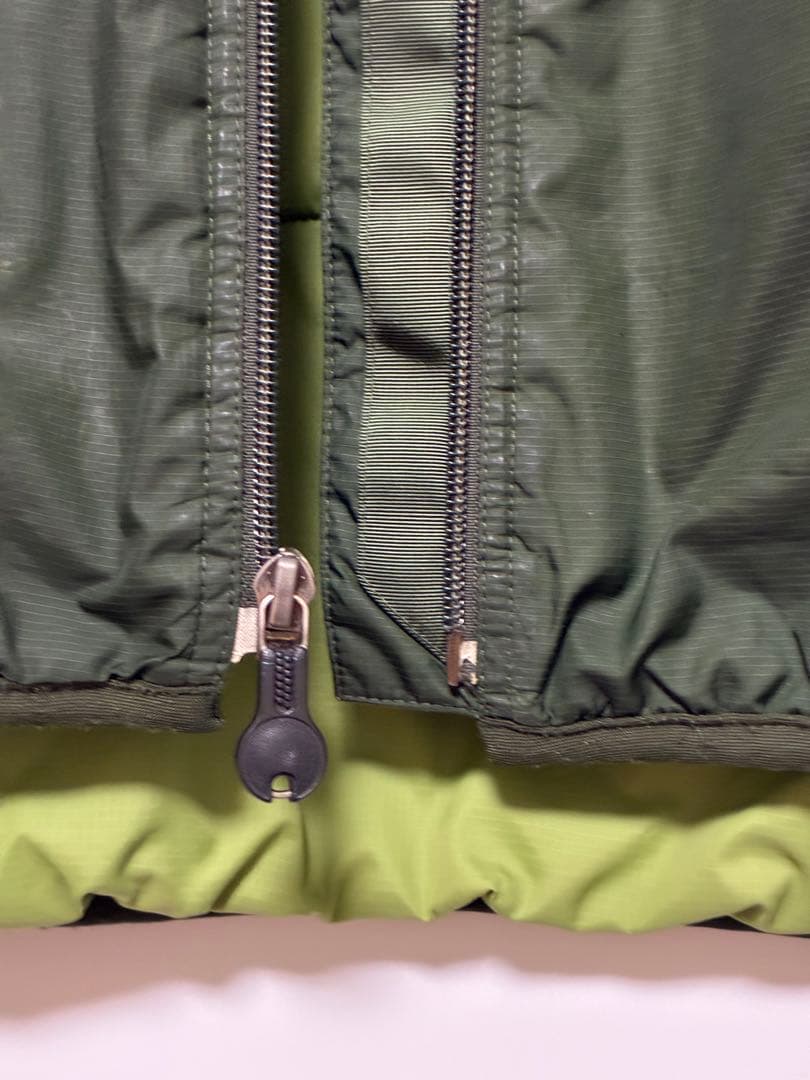 【1月一杯までの掲載】 Patagonia パフボールベスト　グリーン　M