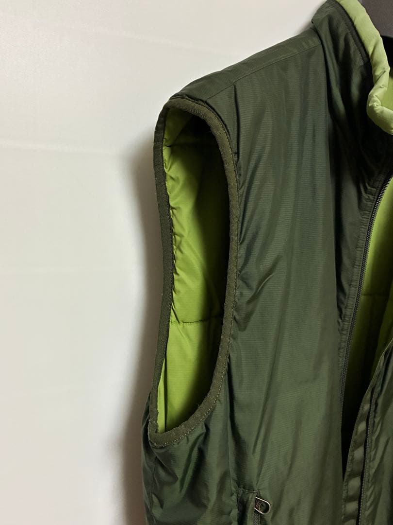 【1月一杯までの掲載】 Patagonia パフボールベスト　グリーン　M