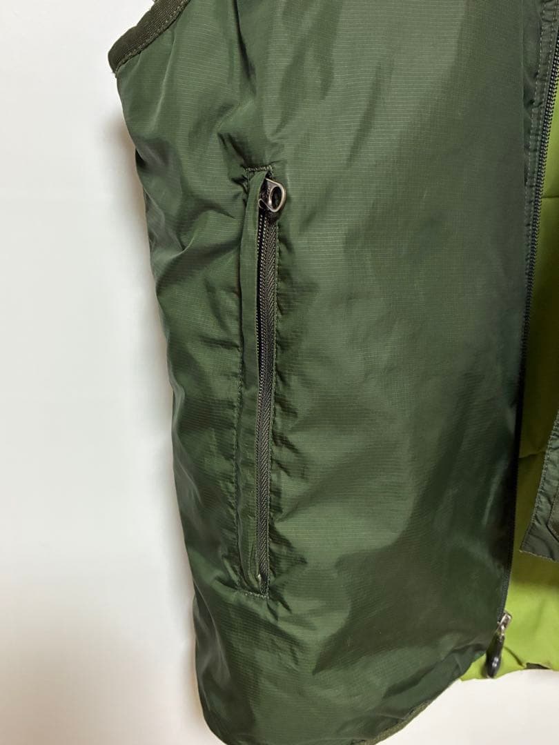 【1月一杯までの掲載】 Patagonia パフボールベスト　グリーン　M