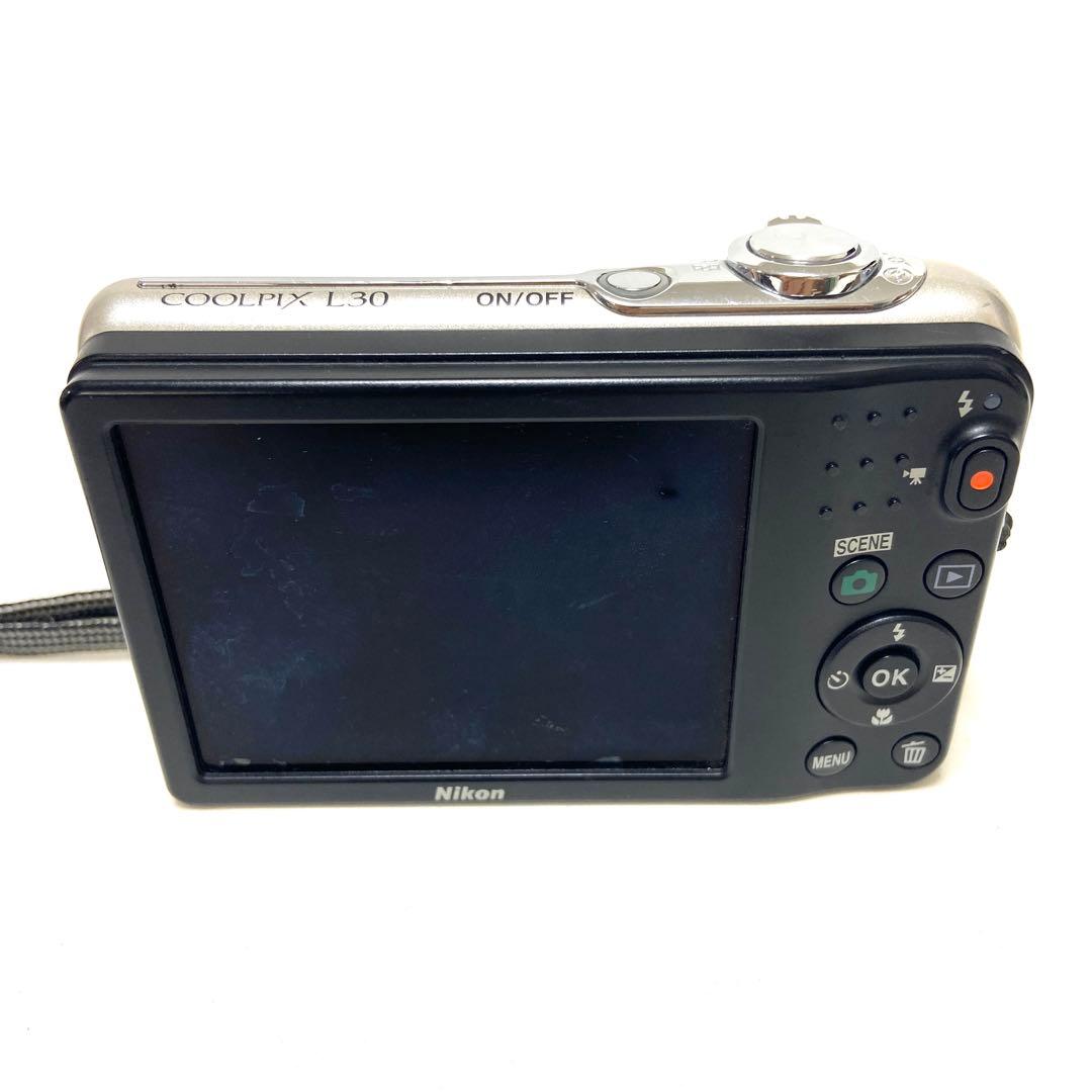 Nikon COOLPIX L30 ニコン クールピックス シルバー レトロ