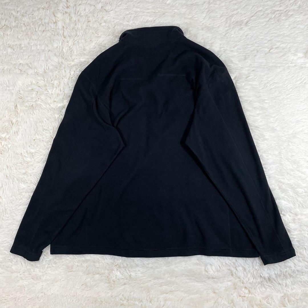 パタゴニア 26176 マイクロD ハーフジップフリース 3XL ブラック 黒