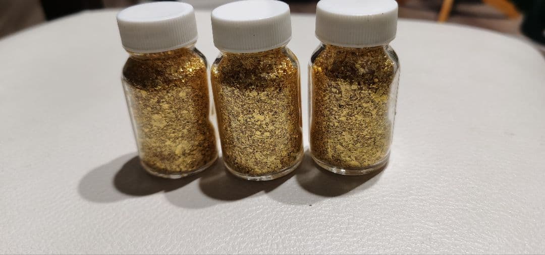 食用純金箔（小粉）料理用 3個セット