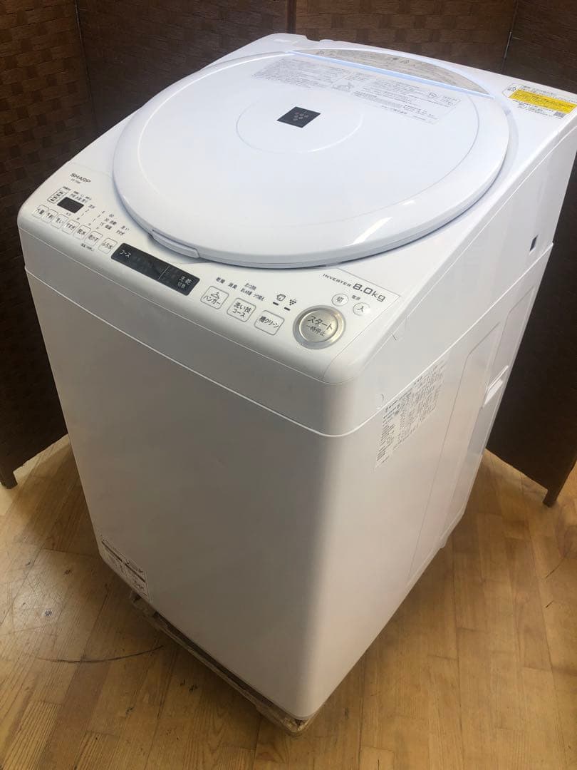 Z062 SHARP製 2021年8k/4.5k 洗濯乾燥機 ES-TX8E