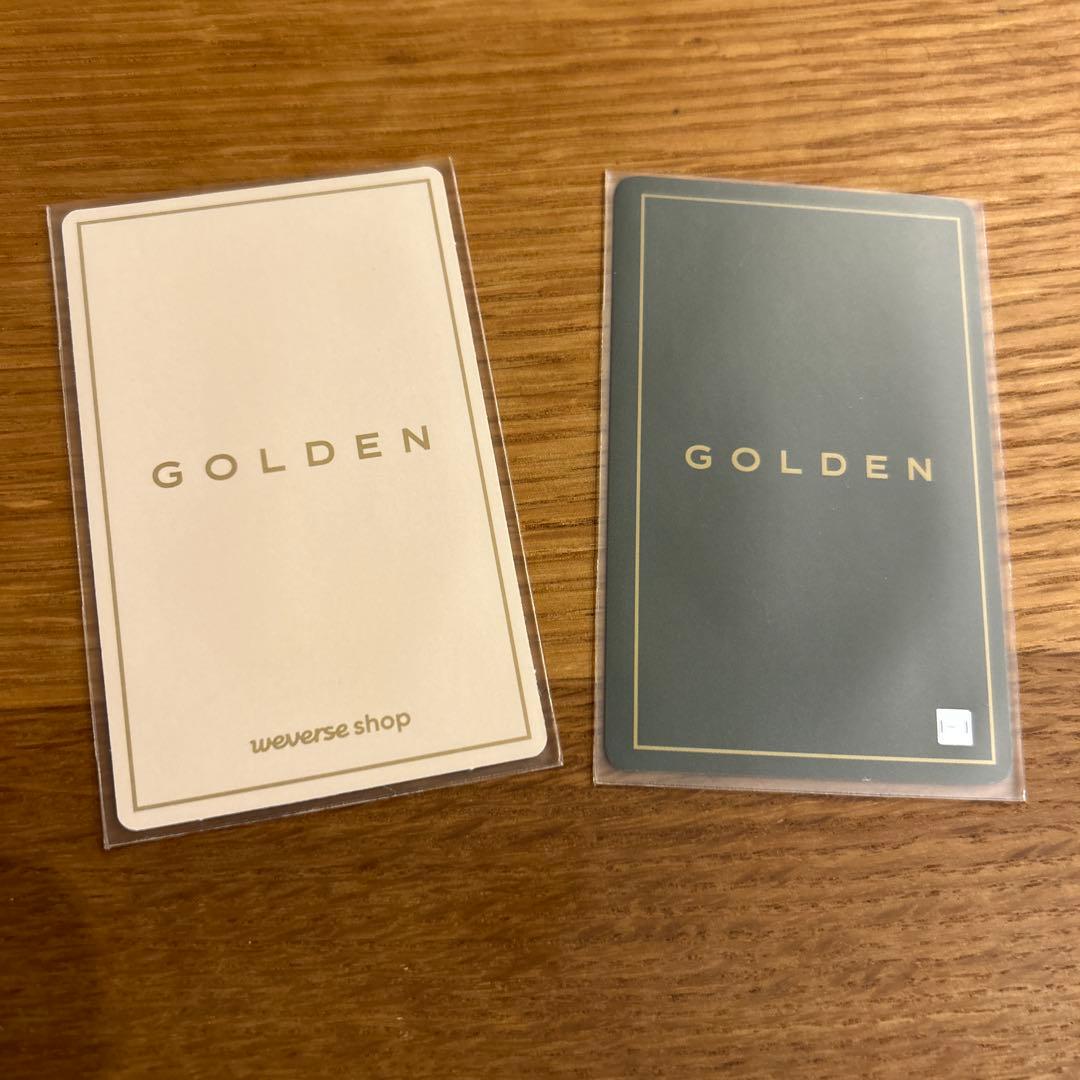 JUNGKOOK GOLDEN ラキドロ　トレカ