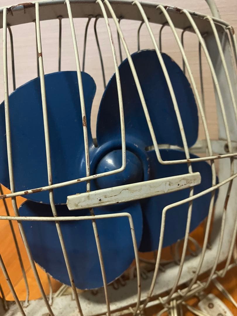 昭和レトロ sanyo 扇風機 鉄扇 三洋電機 レトロ扇風機 ビンテージ