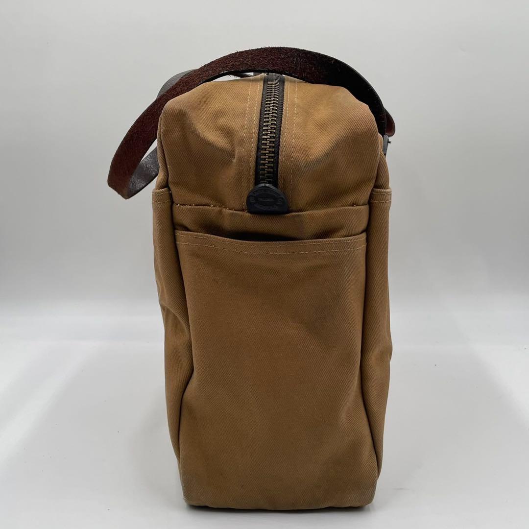 フィルソン トートバッグ キャンバス 肩掛け A4収納 ベージュ