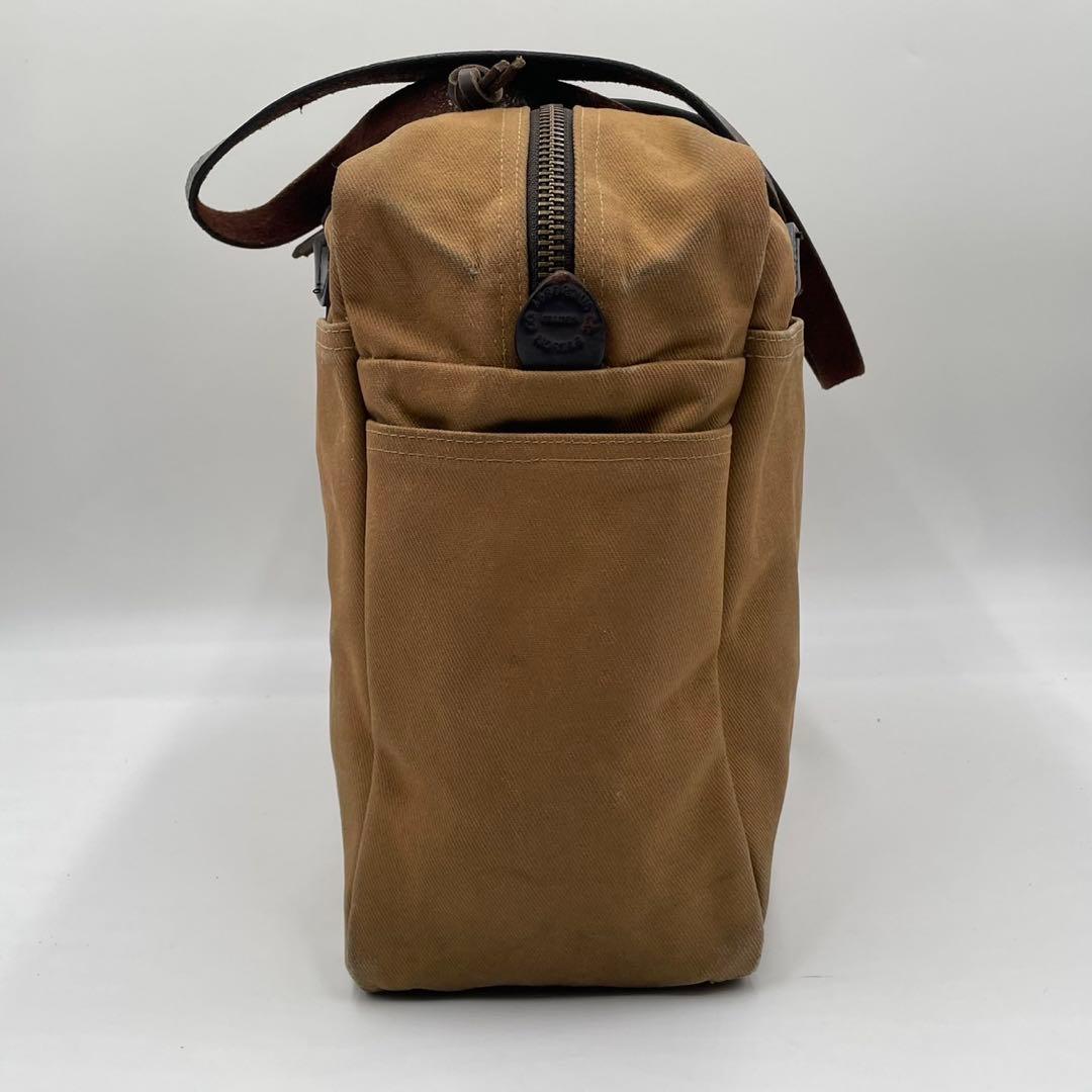 フィルソン トートバッグ キャンバス 肩掛け A4収納 ベージュ