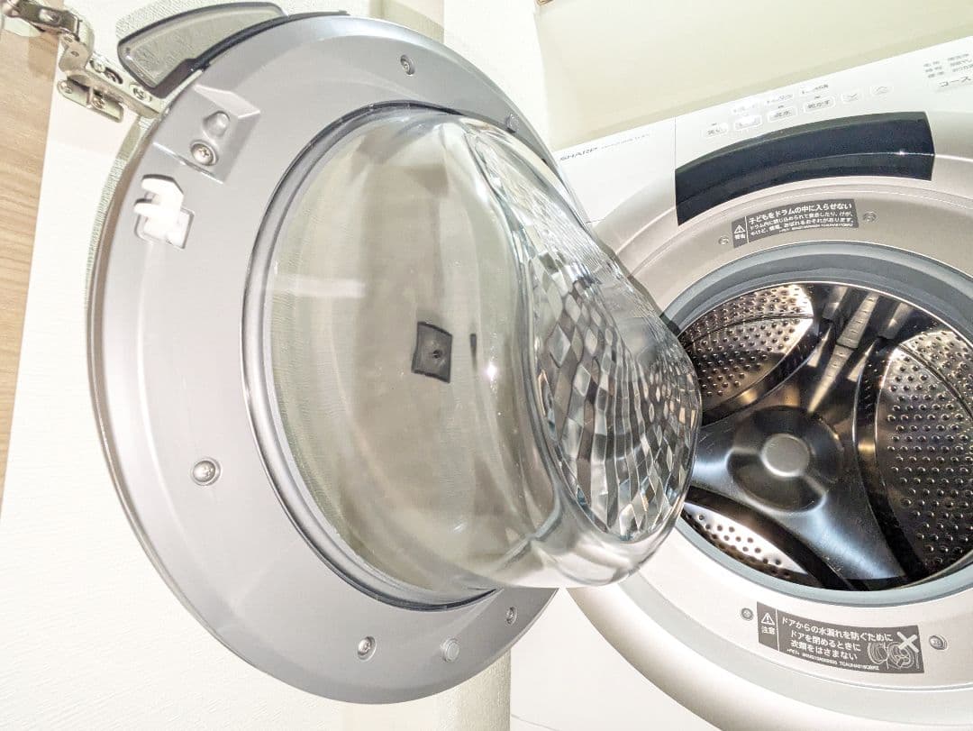 設置込 2023年製 シャープ 7kg ES-S7H-CLドラム式洗濯機 乾燥機