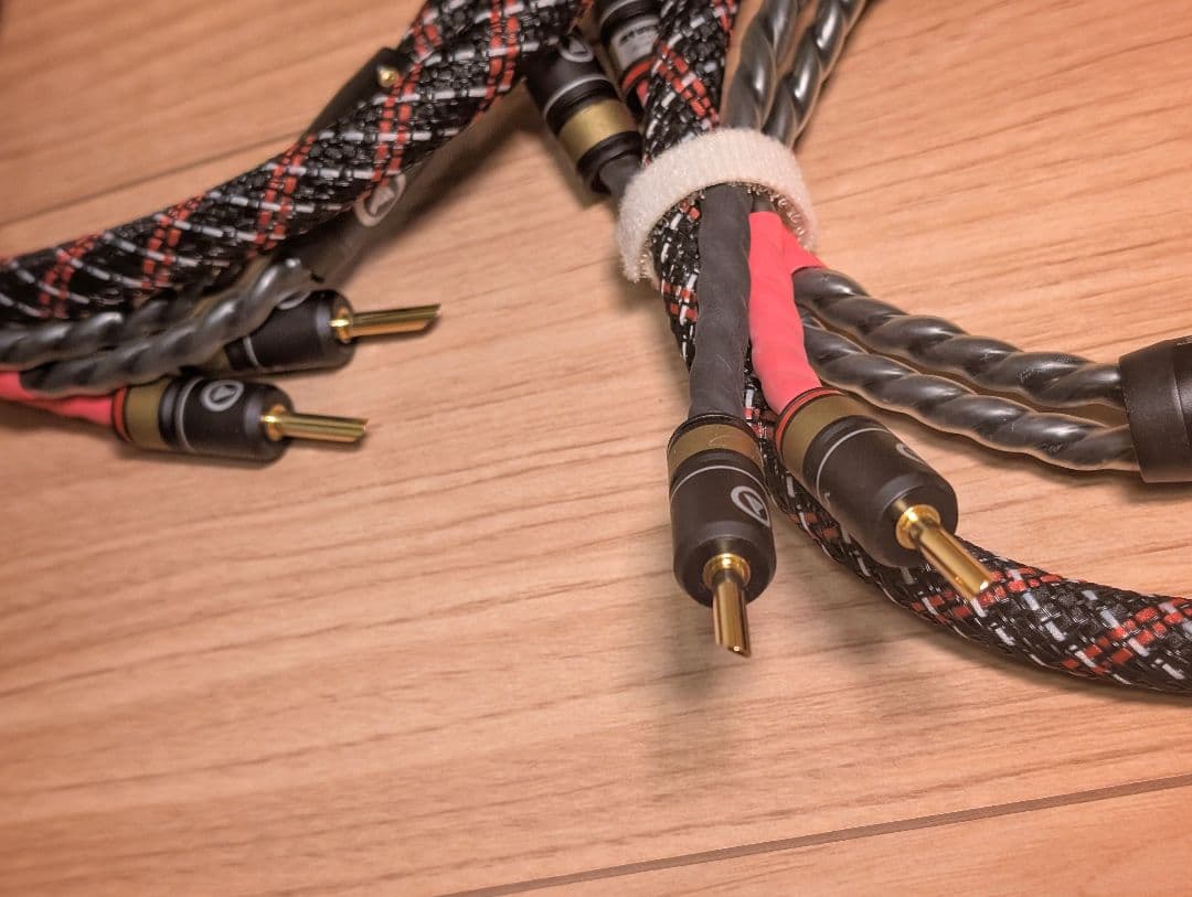 ViaBlue SC-4 SILVER スピーカーケーブル 1ペア 1.25m