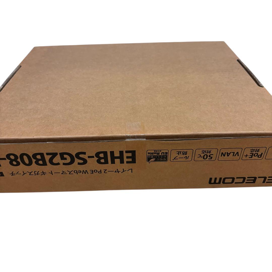 【希少】未開封 エレコム スイッチングハブ EHB-SG2B08-PL