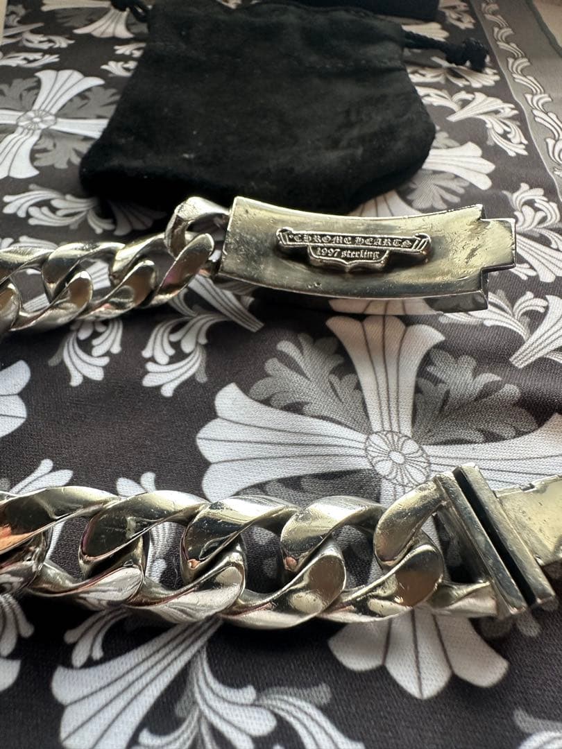 ✨クロムハーツ　フローラルID ブレスレット