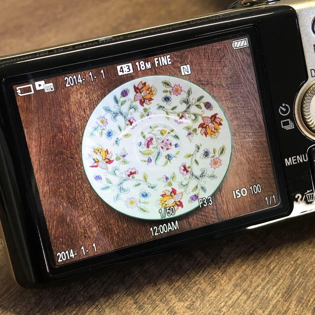 動作確認済 SONY Cyber-shot DSC-WX220 ゴールド