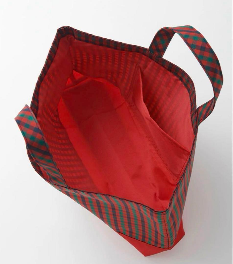 新品 ファミリア familiar トートバッグ レッスンバッグ かばん 赤