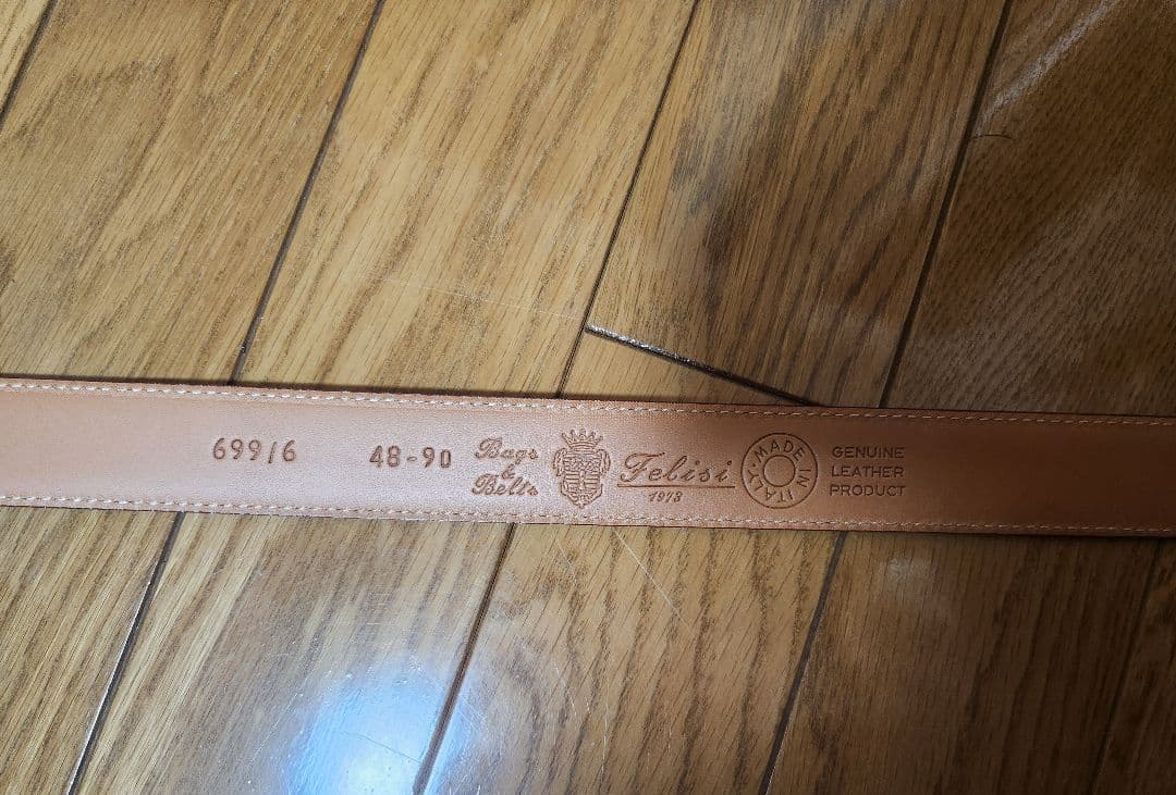 フェリージ　ベルト　ブラウン　未使用