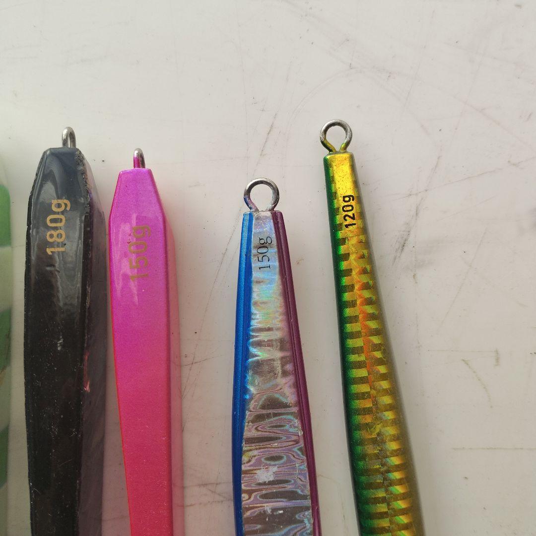 ジグ 11個セット120g,130g 150g 180g　サクラマス、ジギング