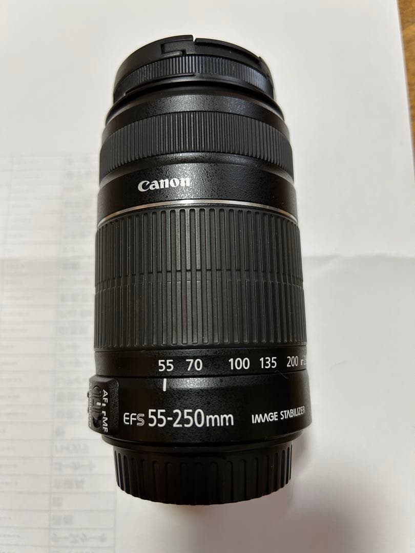 Canon EF-S 55-250mm ISⅡ望遠レンズ