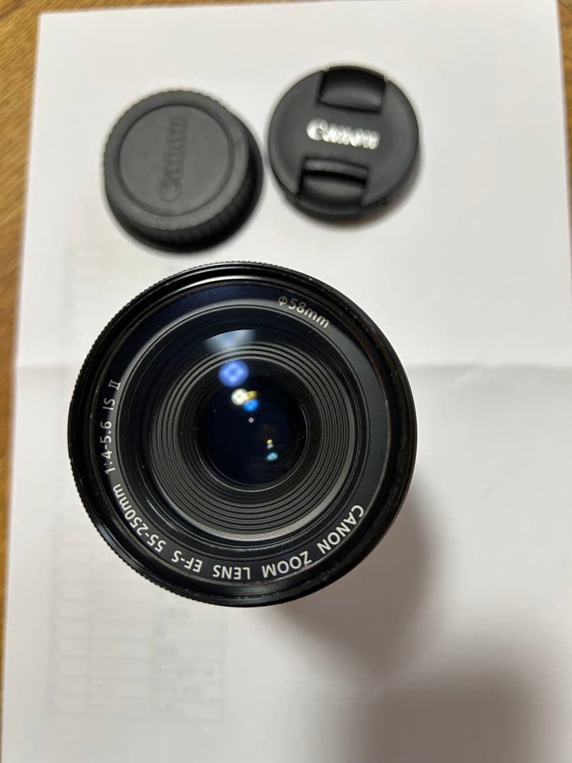 Canon EF-S 55-250mm ISⅡ望遠レンズ