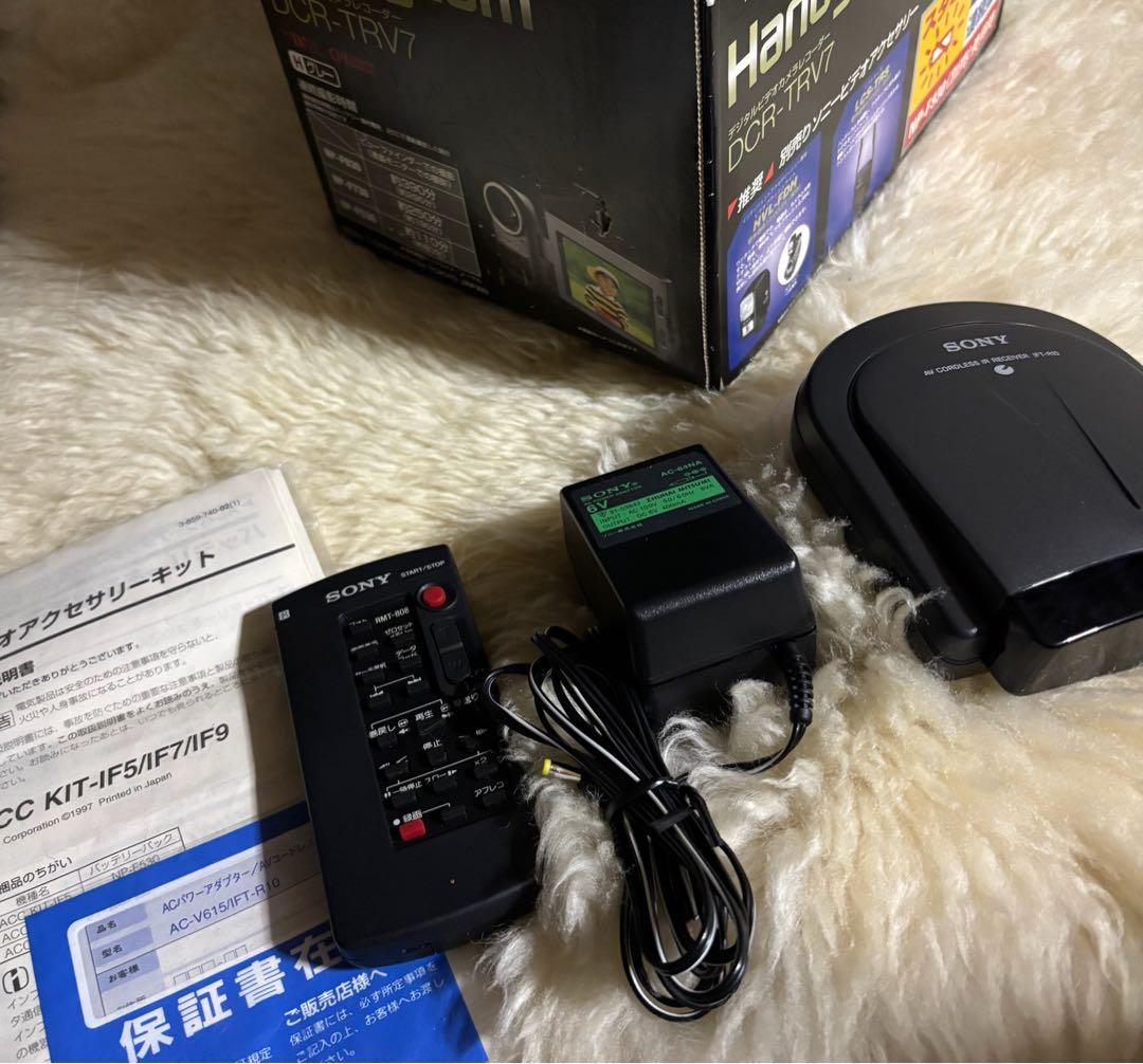【SONY Handycam DCR-TRV7 デジタルビデオカメラレコーダー】