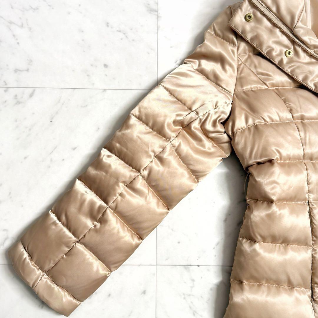 美品♪ XL・LL ルイルエブティック 金ジップ金ボタン ダウンコート